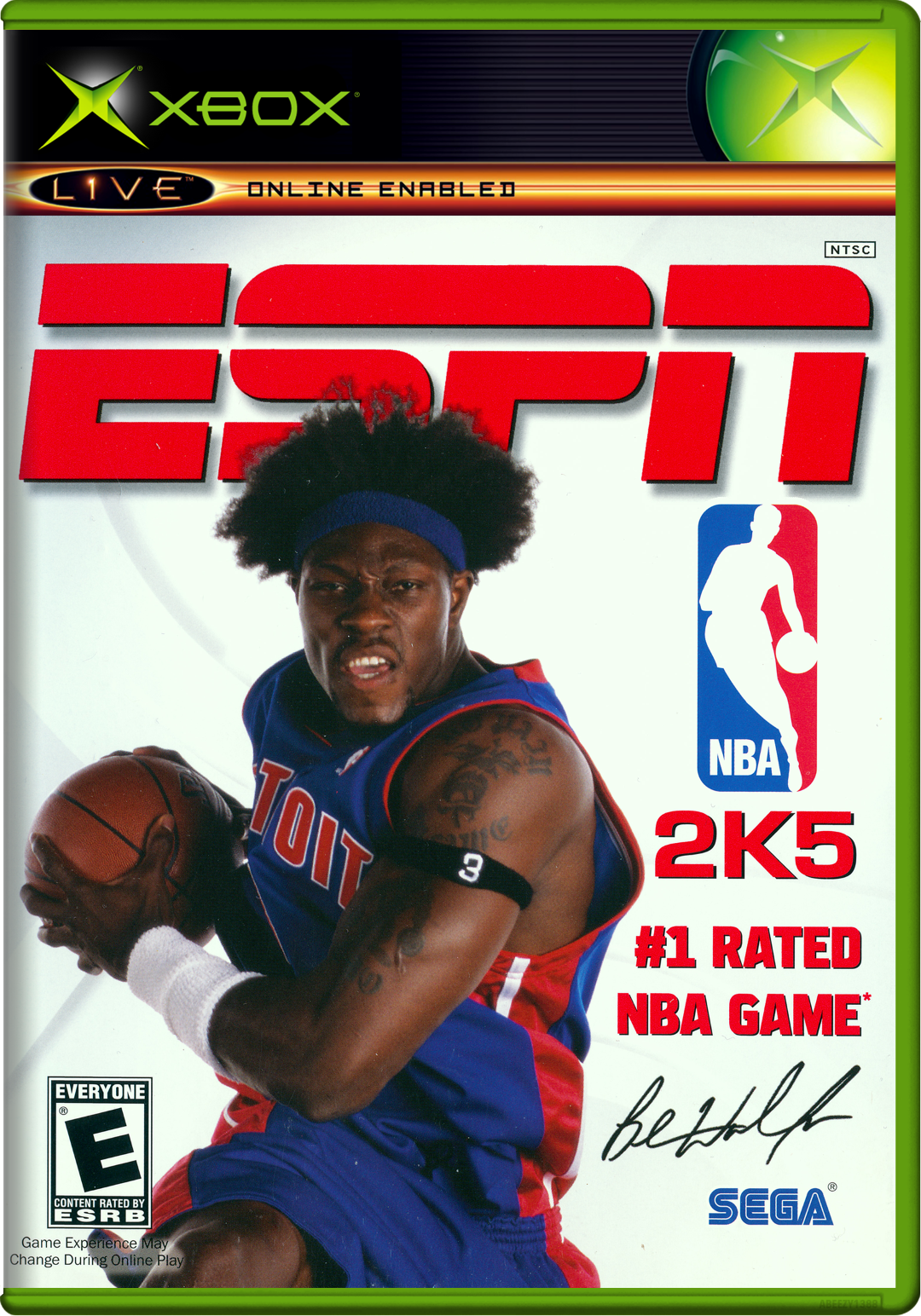 Espn Nba 2K5 Xbox Print Poster