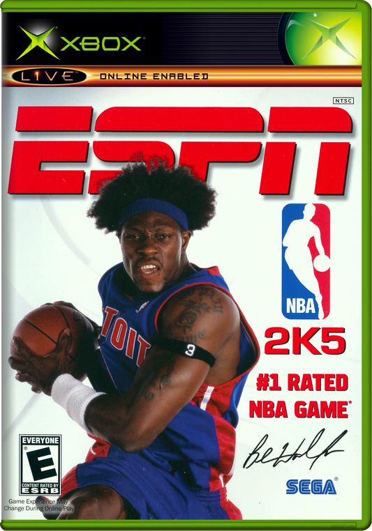 Espn Nba 2K5 Xbox Print Poster