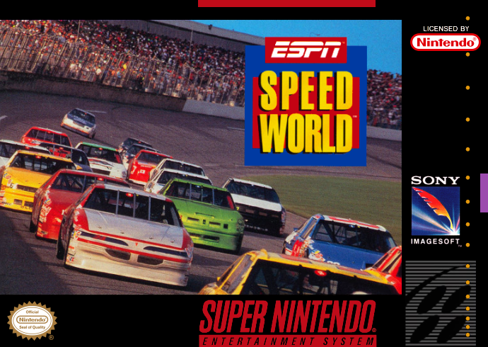 Espn Speed World (Usa) Snes Print Poster