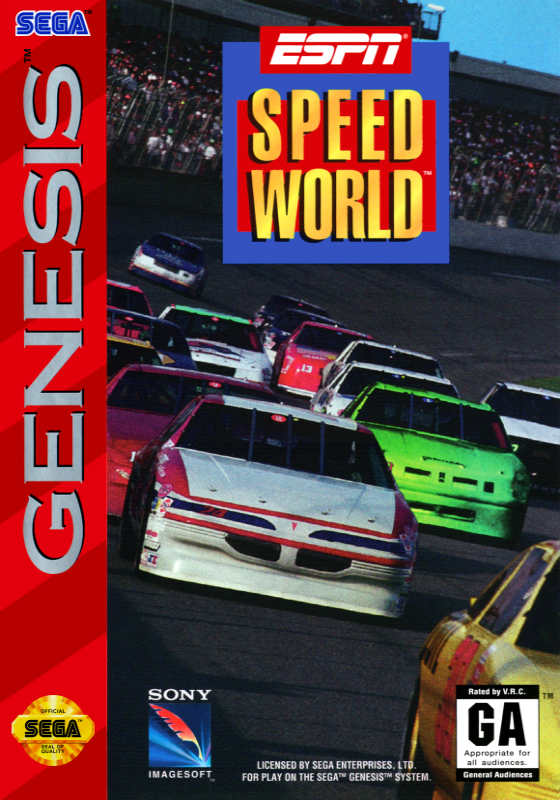 Espn Speed World (Usa) Genesis Keychain