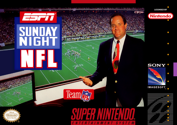 Espn Sunday Night Football (Usa) Snes Keychain