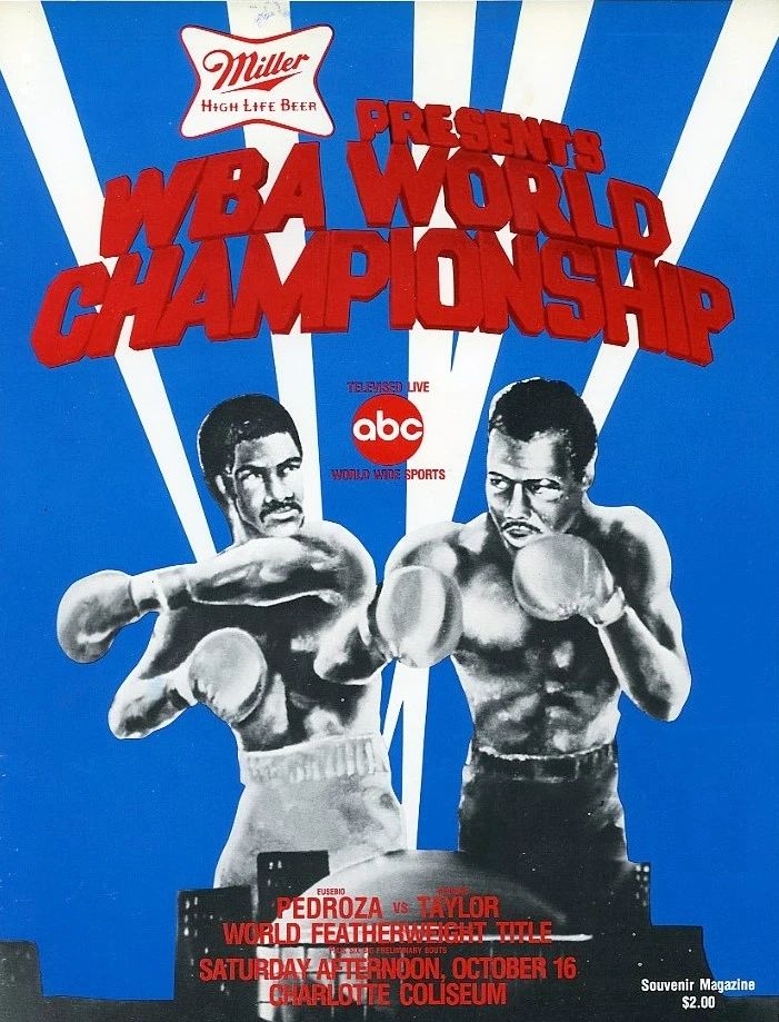 Eusebio Pedroza Vs Bernard Taylor Keychain Boxing Picture