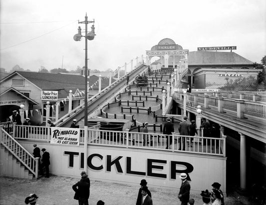 Early 1900'S Tickler Chester Park Cincinnati Oh Vintage Magnet Reprint
