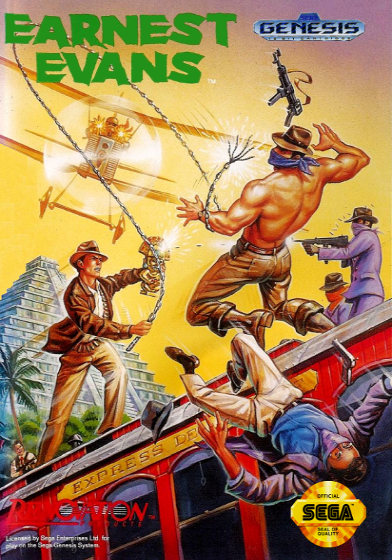 Earnest Evans (Usa) Genesis Print Poster