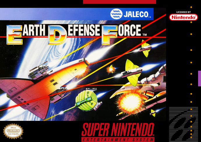 Earth Defense Force (Usa) Snes Print Poster