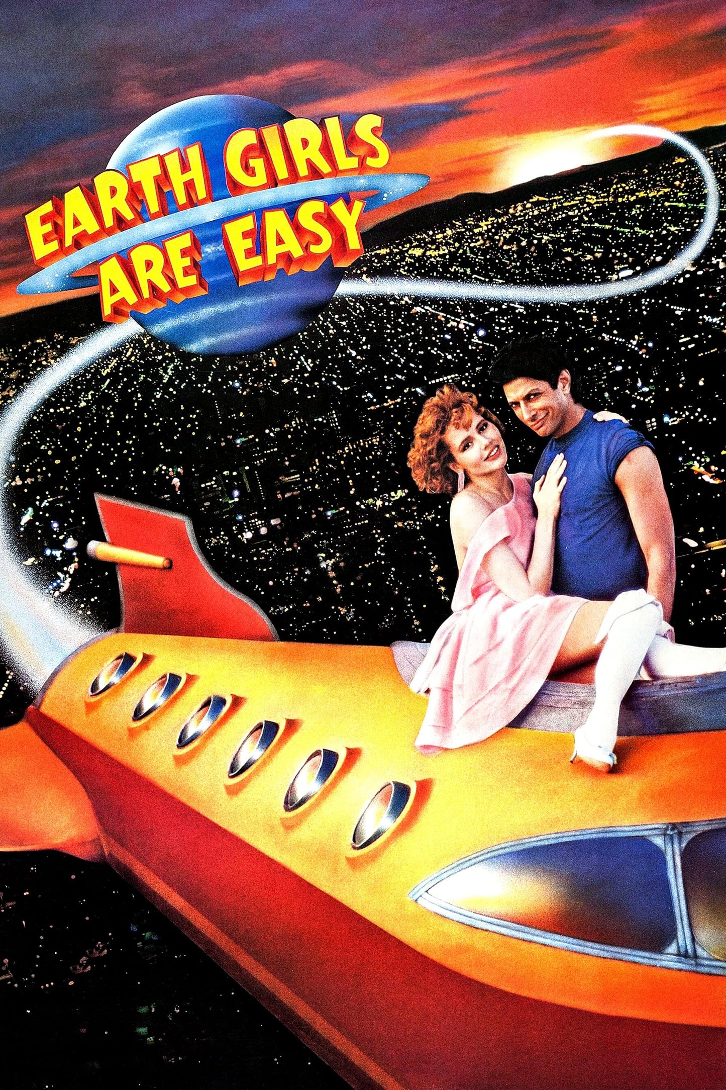 Earth Girls Are Easy (1988) Movie Keychain