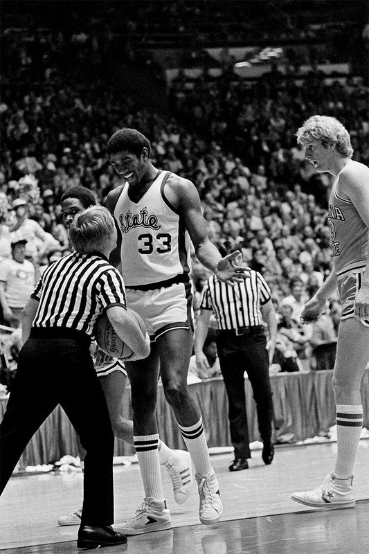 Earvin And Larry Bird American Basketball Jigsaw Puzzle