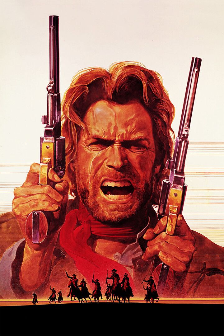 Eastwood In The Outlaw Josey Wales Movie Action Jigsaw Puzzle