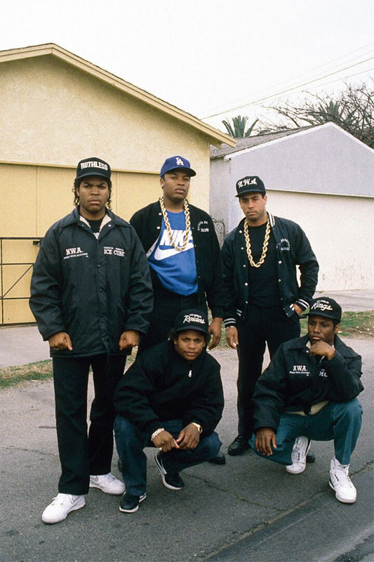 Eazy E And Dr Dre Nwa Celebrity Music Band Singer Jigsaw Puzzle
