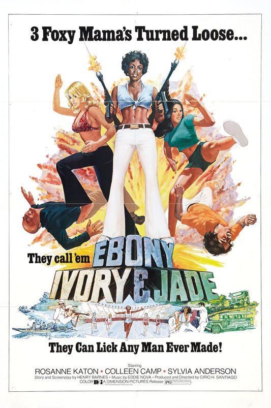 Ebony Ivory Jade 01 Movie Magnet
