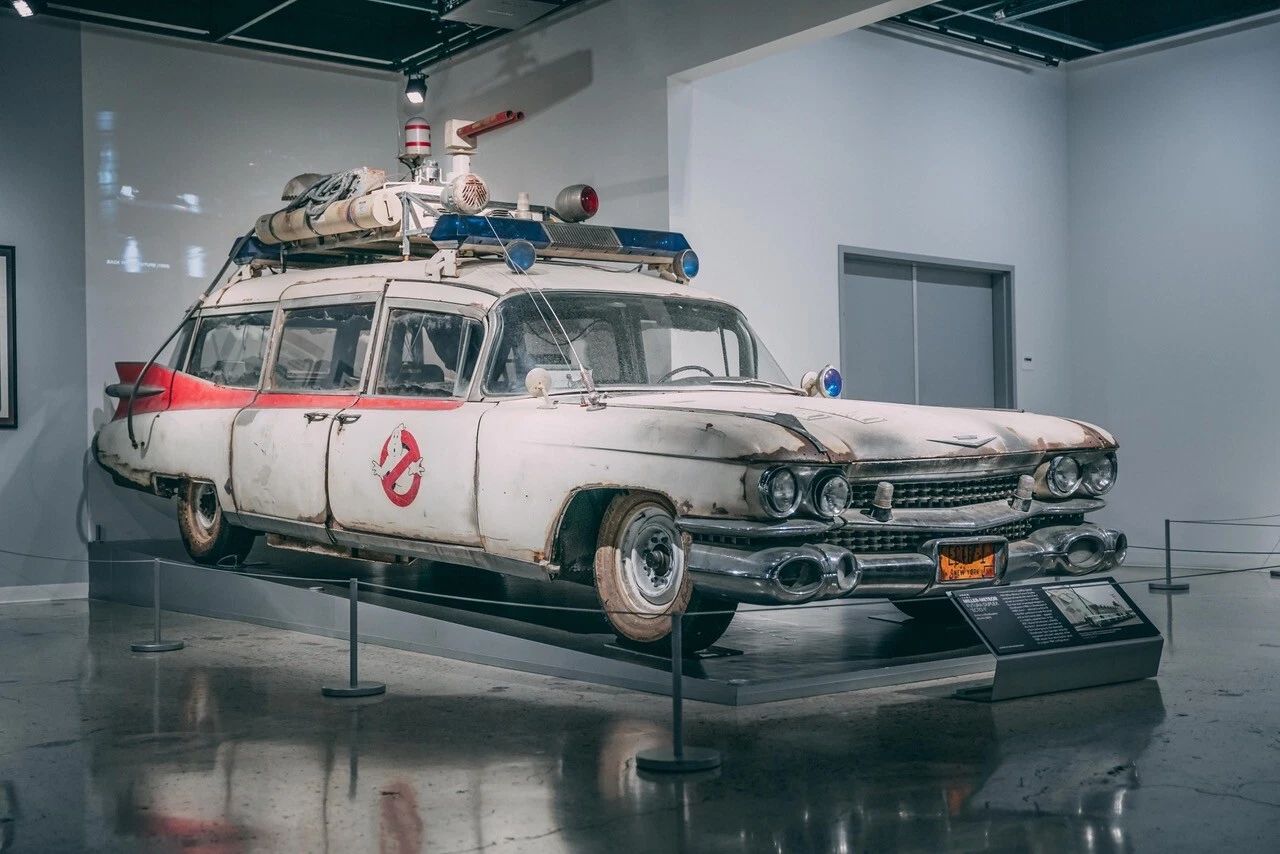 Ecto 1 Ectomobile Ghostbusters Car Classic Movie Publicity Picture Keychain