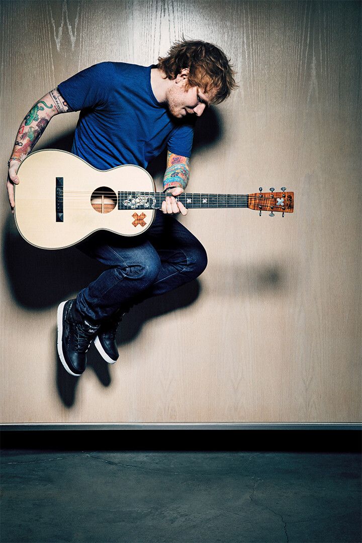 Ed Sheeran English Singer Musician Guitar Art Print Decor Jigsaw Puzzle