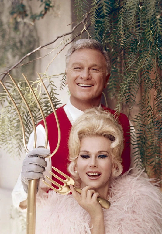 Eddie Albert Eva Gabor In Classic Tv Show Green Acre Keychain Picture Keychain