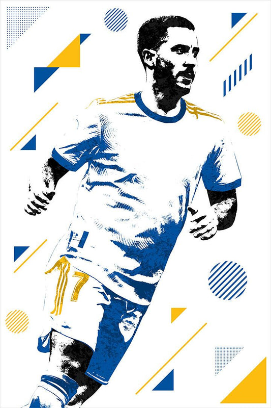 Eden Hazard Celebrity Belgian Soccer Player Jigsaw Puzzle