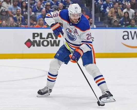 Edmonton Oilers Leon Draisaitl Glossy Photo Nhl Hockey Print Poster 2