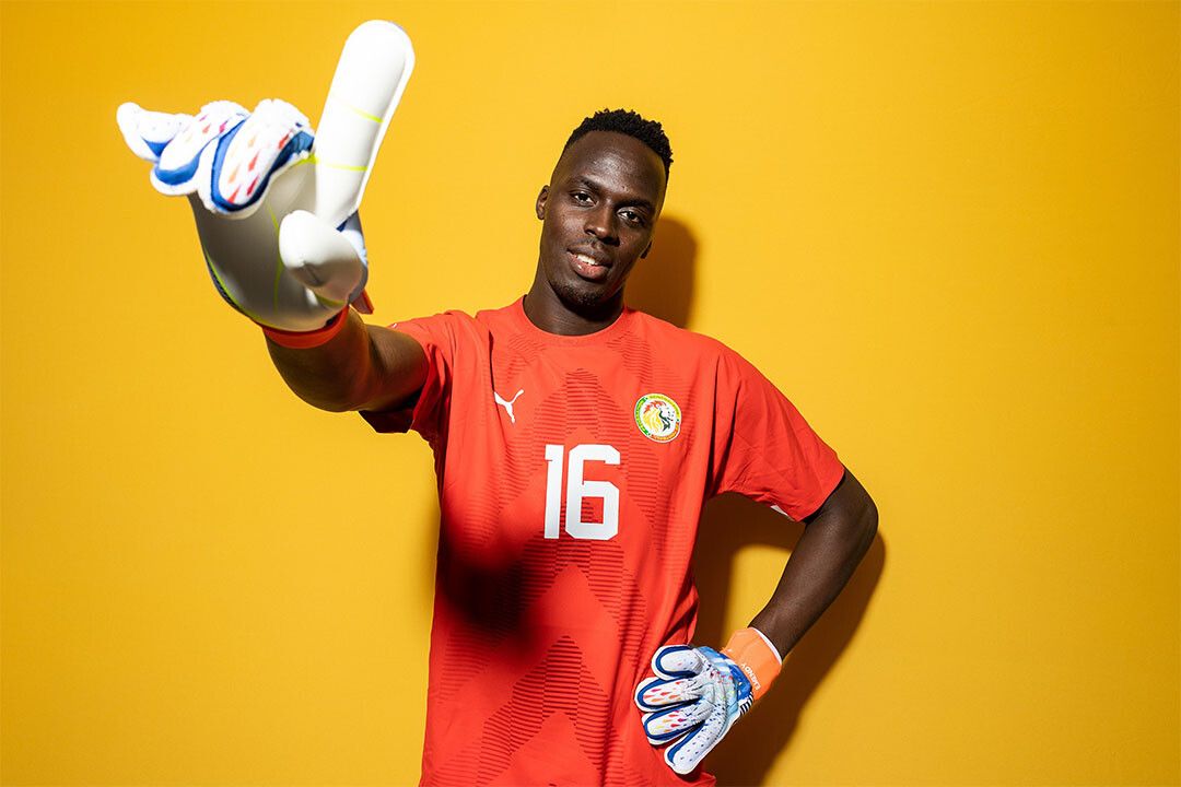 Edouard Mendy Senegal World Soccer Fans 2022 Jigsaw Puzzle