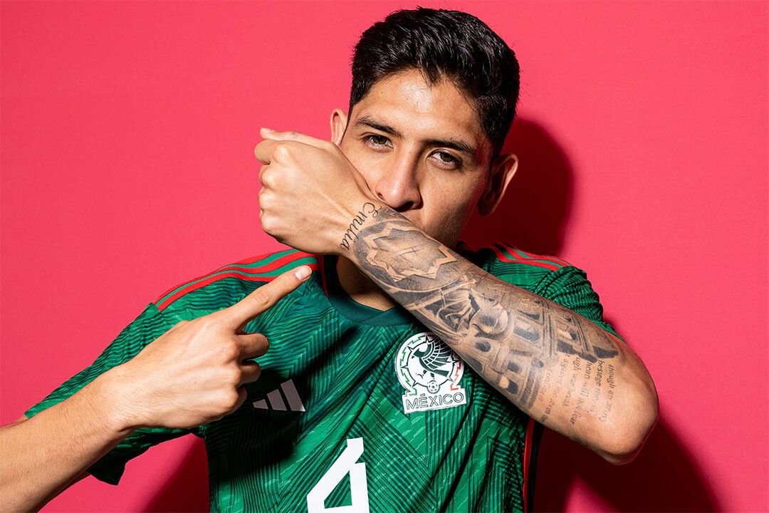 Edson Alvarez Mexico World Soccer Fans 2022 Jigsaw Puzzle