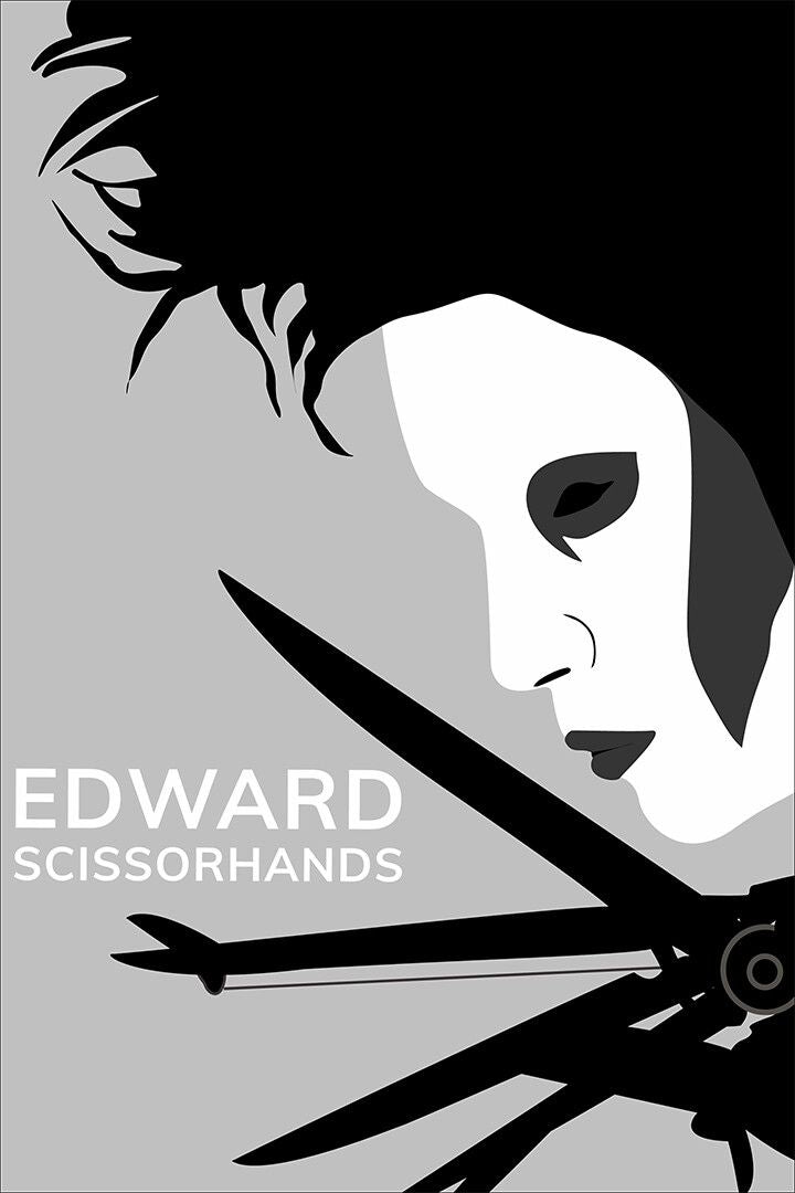 Edward Scissorhands Opening Door Fantasy Movie Art Home Decor Jigsaw Puzzle