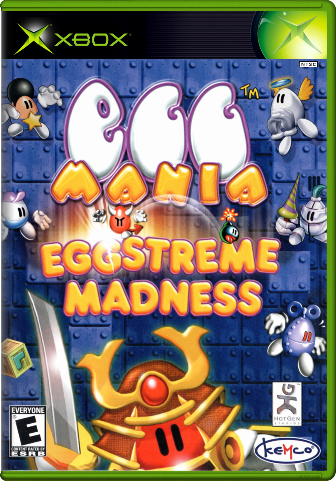 Egg Mania Eggstreme Madness Xbox Keychain
