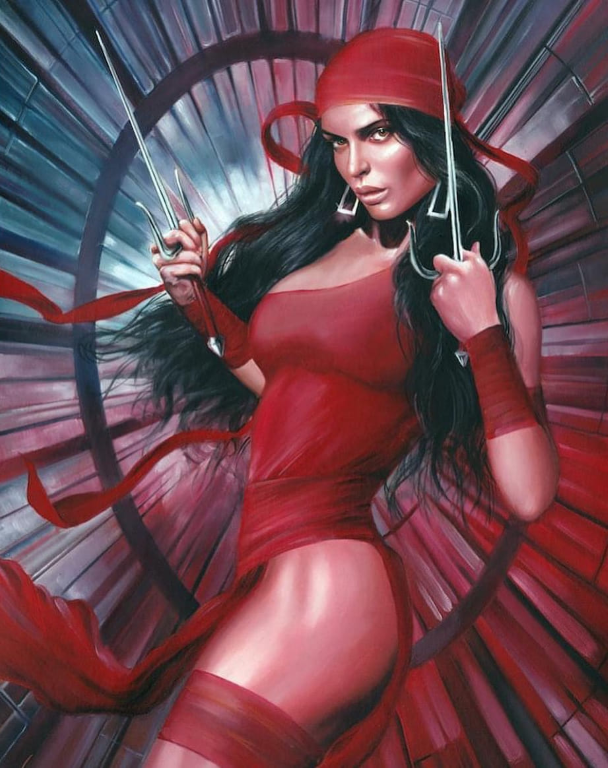Elektra Rogue Assassin 283 Print Poster