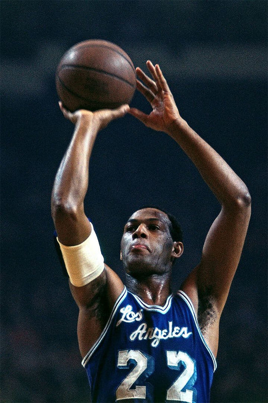 Elgin Baylor Los Angeles Lakers Basketball Player Jigsaw Puzzle