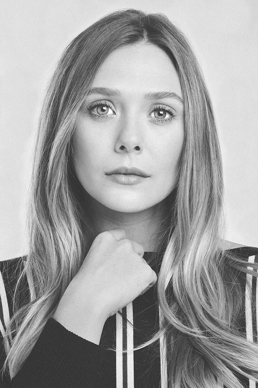 Elizabeth American Tv Series Actress Famous Artist Jigsaw Puzzle