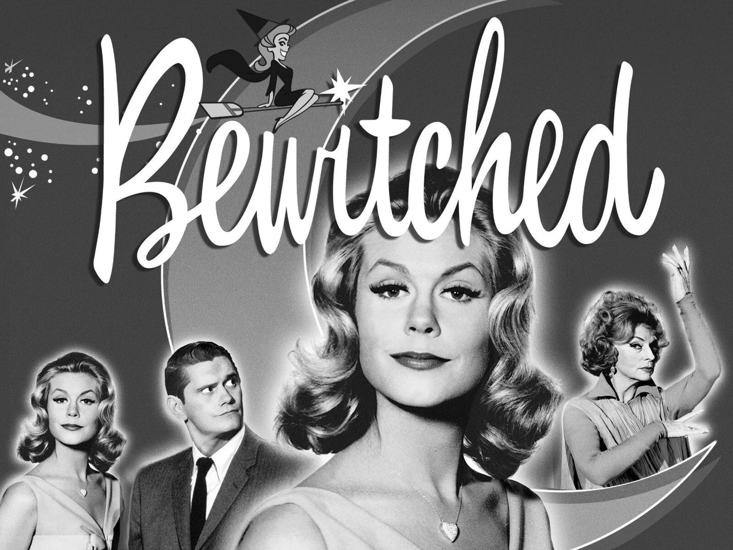 Elizabeth Montgomery In Bewitched Tv Series Keychain Picture Keychain