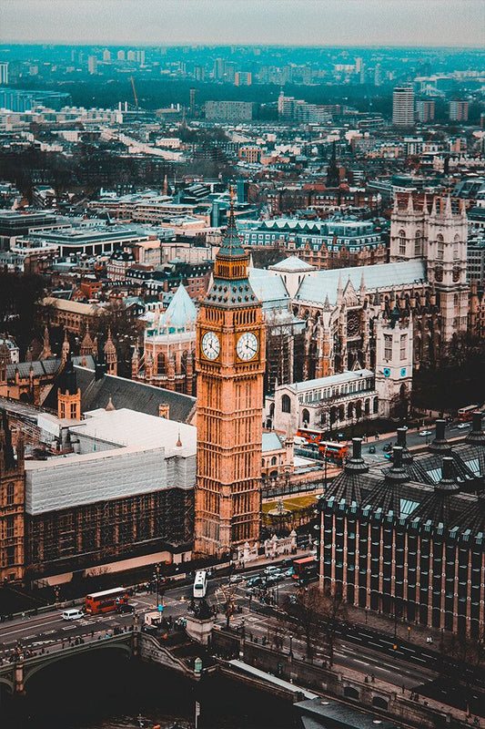 Elizabeth Tower London Big Ben Art Wall Decor Jigsaw Puzzle