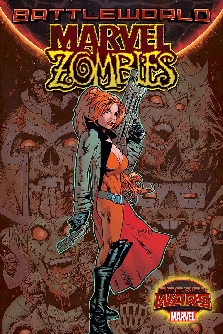 Elsa Bloodstone Zombies Battleworld Cover Art Home Decor Keychain