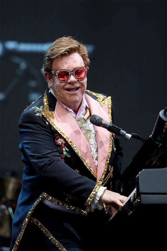 Elton John Playing Piano In Event Jigsaw Puzzle Print Wall Home Decor Jigsaw Puzzle
