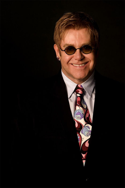 Elton John Singer Print Jigsaw Puzzle