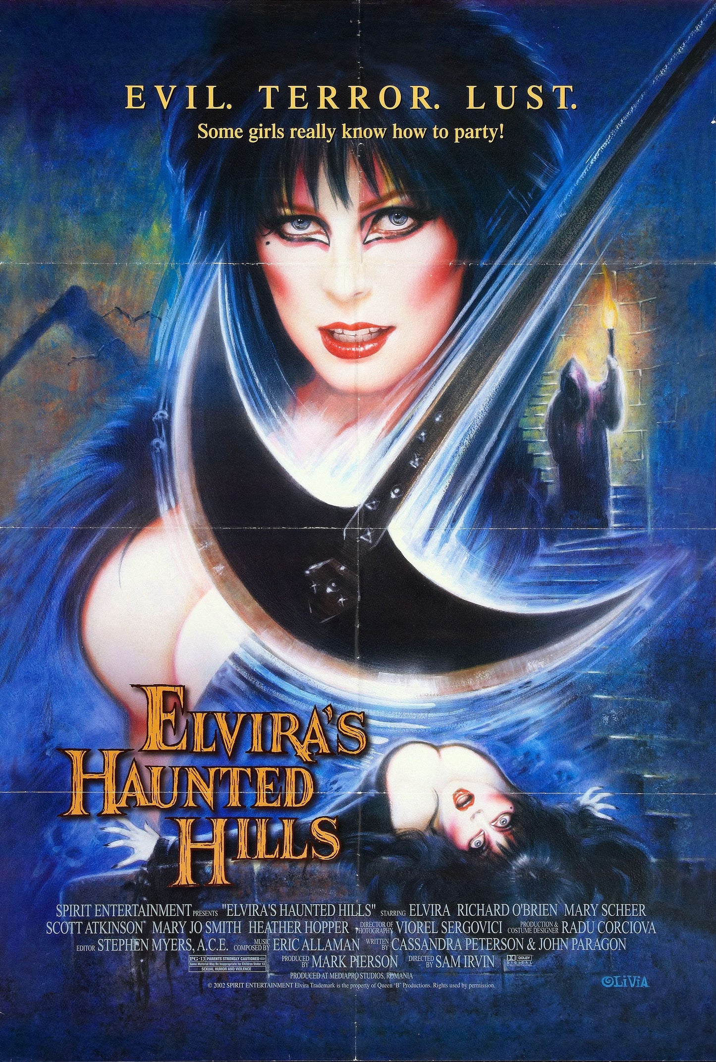 Elviras Haunted Hills 01 Movie Magnet