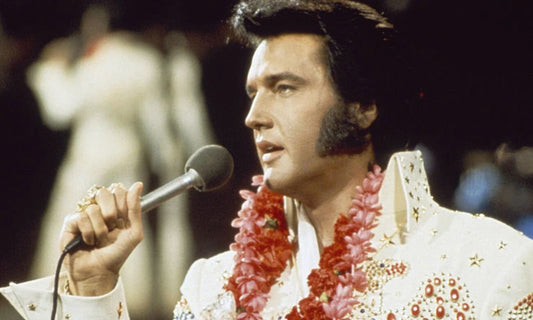 Elvis Presley Aloha From Hawaii Old Publicity Magnet Picture Reprint