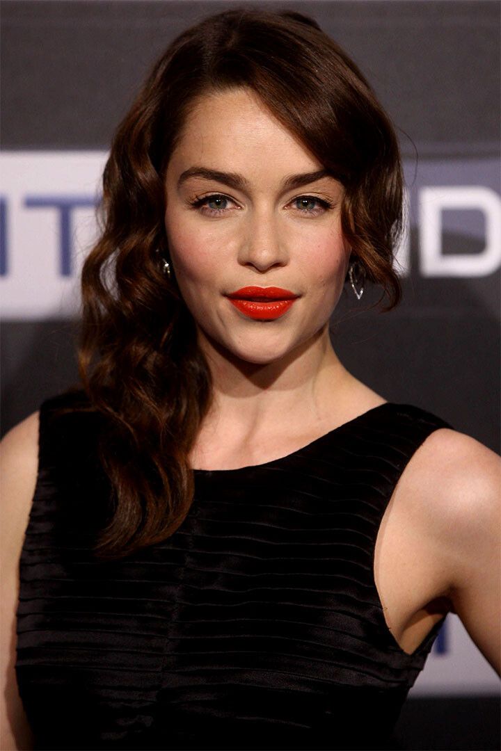 Emilia Clarke Actress Model Star Beauty Painting Jigsaw Puzzle
