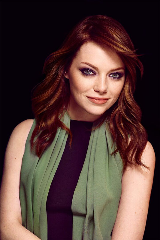Emma Stone Celebrity Female Actress Artist Jigsaw Puzzle