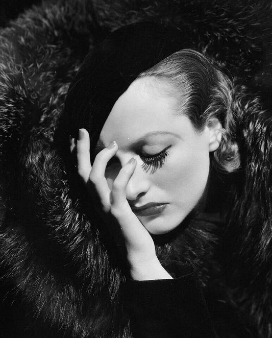 Emotional Joan Crawford Crying Classic Portrait Magnet Magnet