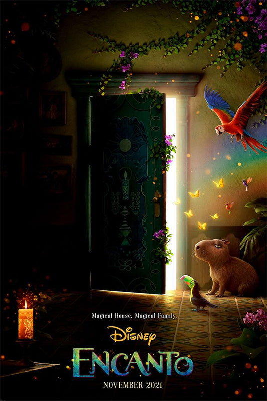 Encanto Movie Animation Print Painting Jigsaw Puzzle