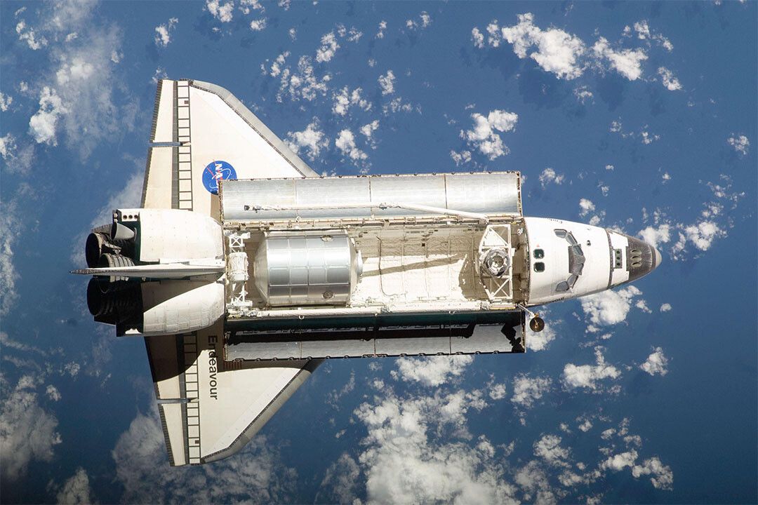 Endeavour In Orbit Sts126 Nasa Space Shuttle Jigsaw Puzzle