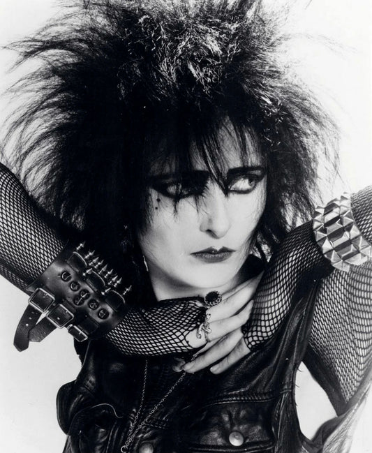 English Singer Siouxsie Siou Of Siouxsie And The Banshees Old Magnet 8,5 X 11