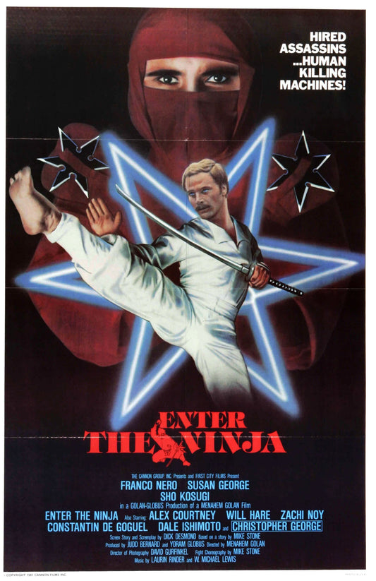 Enter Ninja 01 Movie Magnet