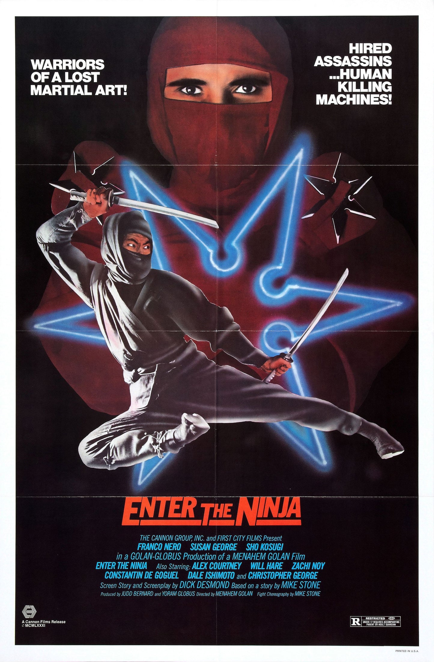 Enter Ninja 02 Movie Magnet