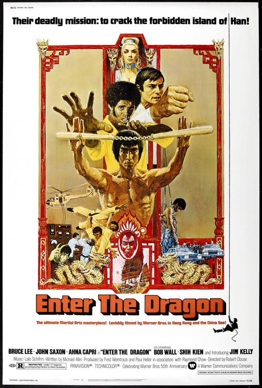 Enter The Dragon 001 Movie Magnet