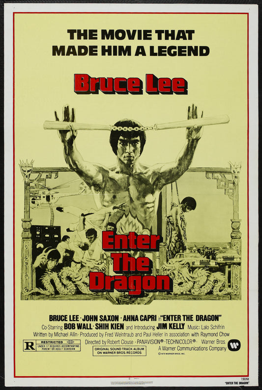 Enter The Dragon 008 Movie Magnet