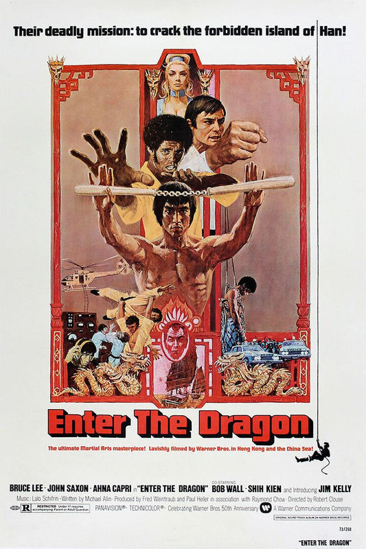 Enter The Dragon Bruce Lee Movie Action Thriller Jigsaw Puzzle