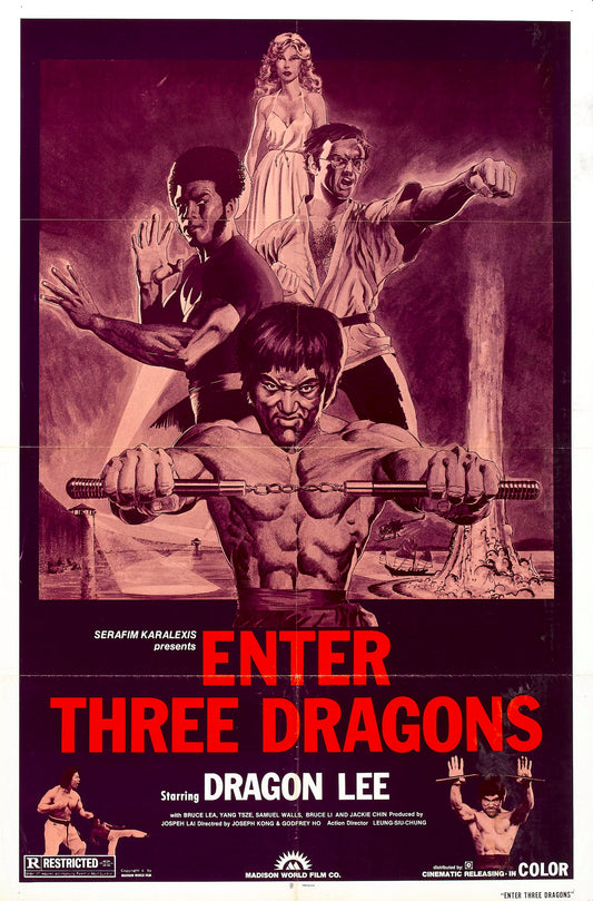 Enter Three Dragons 01 Movie Magnet
