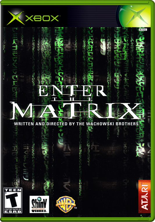 Enter The Matrix Xbox Print Poster