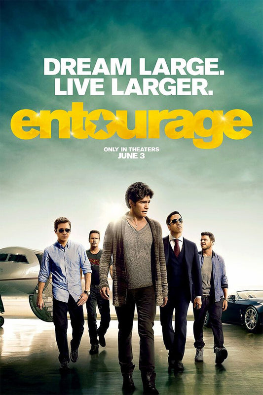 Entourage Comedy Drama Adventure Painting Print Jigsaw Puzzle