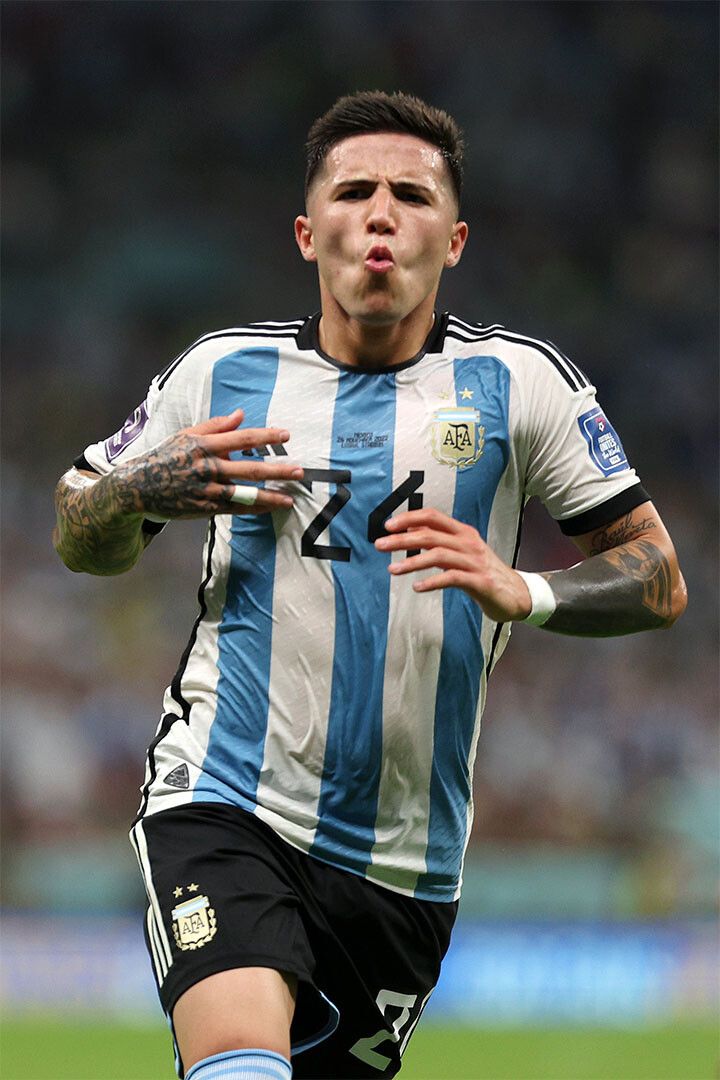 Enzo Fernandez Argentina National Team Football Jigsaw Puzzle