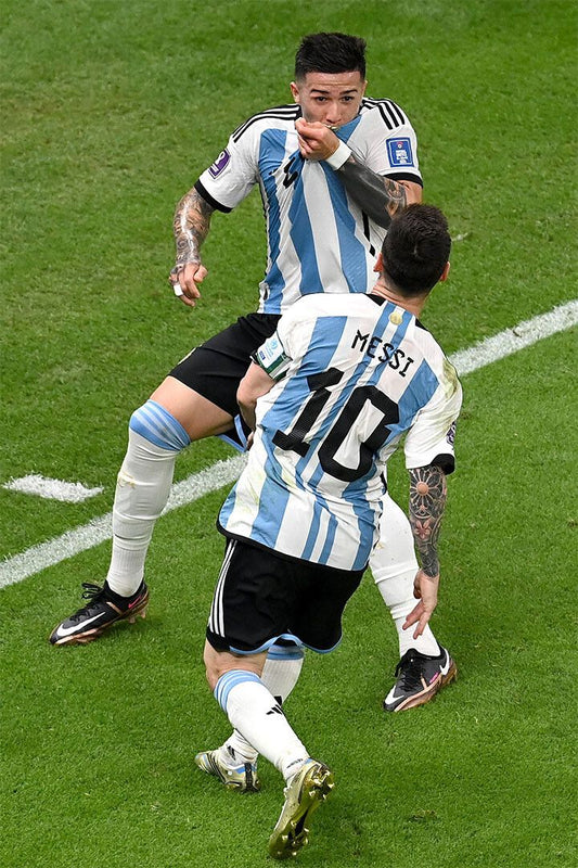 Enzo Fernandez Lionel Messi Argentina National Team Jigsaw Puzzle