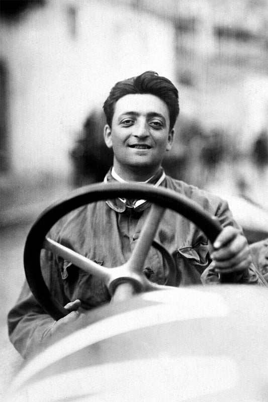 Enzo Ferrari Automobile Manufacturer Print Jigsaw Puzzle